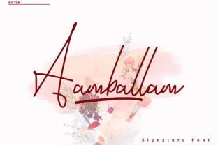 Aambalam: The Modern Handwritten Font for Authentic Brand Identity