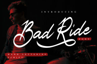 Bad Ride: The Handwritten Font That Powers Bold Campaign Visuals