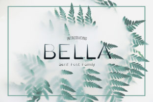 Bella Family: A Bold Serif Typeface for Sophisticated Web Design
