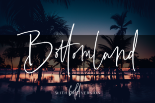 Bottomland Typeface for Modern Brand Identity