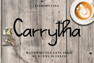 Carrytha: A Handwritten Font for Standout Campaigns