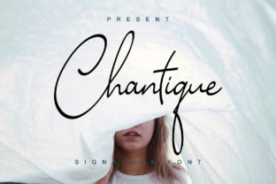 Chantique Script Font Review for Romantic Brand Campaigns