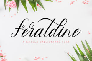Feraldine Script Handwritten Font for Elegant Web Design