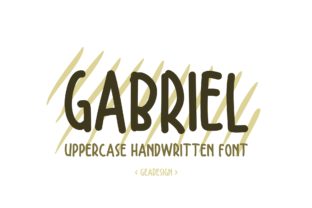 Gabriel Script Handwritten Font for Modern Branding