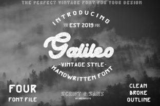 Galileo Bold Script Font for High-Impact Campaigns