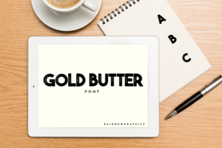 Gold Butter Slab Serif Typeface Review for Handmade Brands