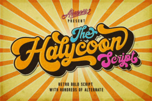 Halycoon Script: The Bold Handwritten Typeface for Standout Campaigns