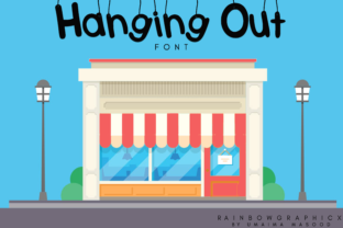 Hanging Out: The Fun Decorative Font for Bold Small Business Branding