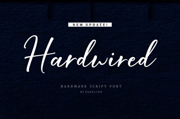 Hardwired: A Handwritten Font for Personalized Branding