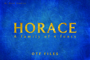 Horace: A Modern Serif Font for Polished Brand Identity