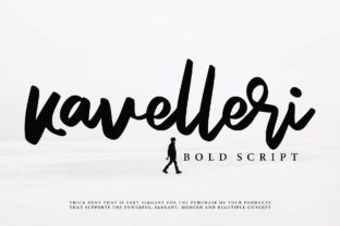 Kavelleri: The Sweet Handwritten Font for Standout Editorial Design