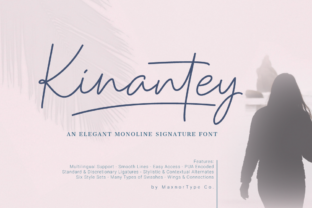 Kinantey: The Elegant Script Handwritten Font for Boutique Branding