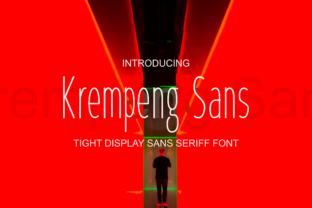 Krempeng Sans: A Unique Serif-Free Typeface for Editorial Design