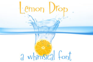 Lemon Drop Typeface Review for Handmade Brands