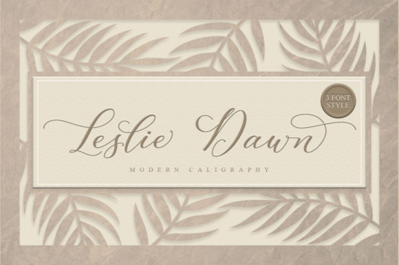 Leslie Dawn: A Script Handwritten Font for Engaging Campaign Graphics