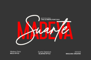 Madeva Suarte: A Bold Script Handwritten Typeface for Unique Branding