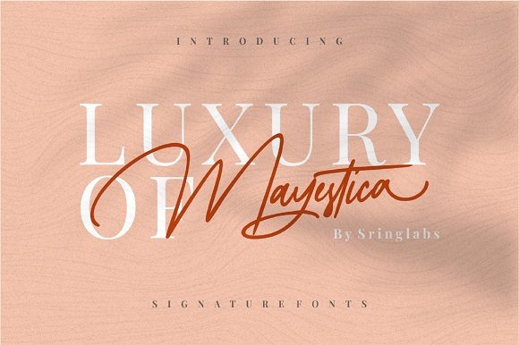 Mayestica: A Luxurious Script Font for Sophisticated Editorial Design