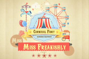 Miss Freakishly: A Vintage Serif Typeface for Bold Editorial Design