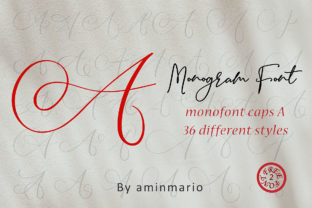 Monogram a Monofont Caps a: A Designer’s Review of Script Handwritten Fonts for Branding