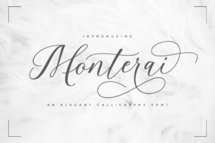 Monterai Handwritten Font for Elegant Brand Identity