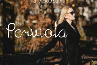 Perviola Handwritten Font for Campaign Visuals