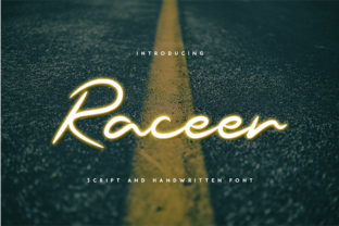 Raceer Handwritten Font for Editorial Design