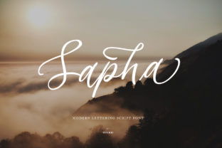 Sapha: The Light Handwritten Font for Approachable Branding