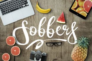 Sobbers Font Review: A Sweet Script for Handmade Branding