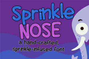 Sprinkle Nose: The Whimsical Script Handwritten Font for Joyful Campaigns