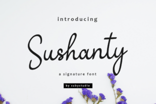 Sushanty: The Elegant Handwritten Signature Font for Brand Identity