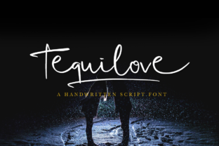 Tequilove: A Modern Handwritten Font for Contemporary Web Design