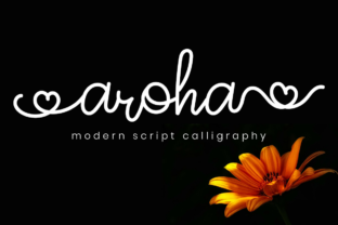 Upgrade Your Brand Identity With Aroha Script Typeface