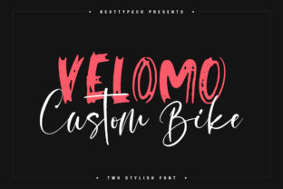 Velomo Brush Font for Modern Web Design