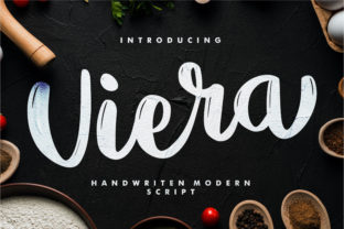 Viera Handwritten Font for Creative Branding