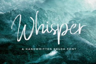 Whisper: The Handwritten Brush Font for Authentic Brand Identity