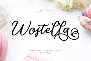 Wostella Script Typeface Review for Campaign Design